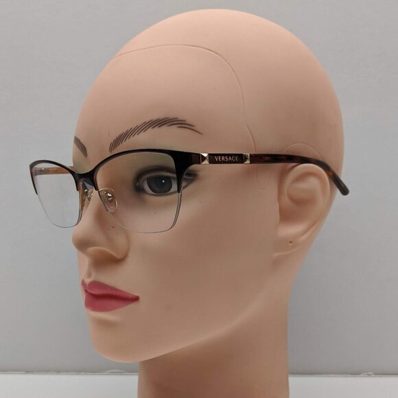 🕶️Versace Mod. 1218 1344 Eyeglasses 53/17 140 /KAC825🕶️ - Picture 8 of 8